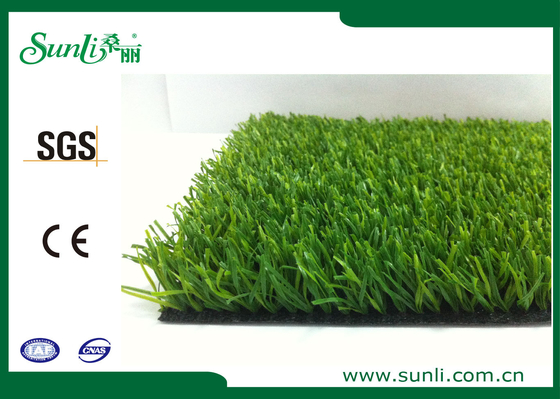 Double Green PE Football Artificial Grass Soccer Sport Turf Anti-UV CE SGS ISA REACH