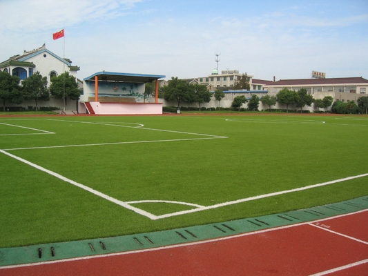 FIFA Standard Soccer Grass , 9000Dtx Durable Artificial Turf Yarn for Football