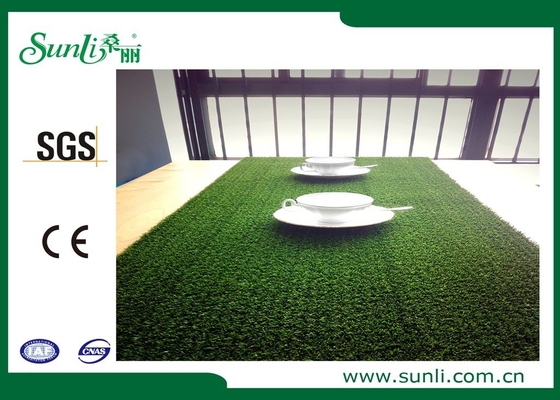 PP 15mm Home Artificial Grass , Natural Looking Environmental friendly Dtex 5500