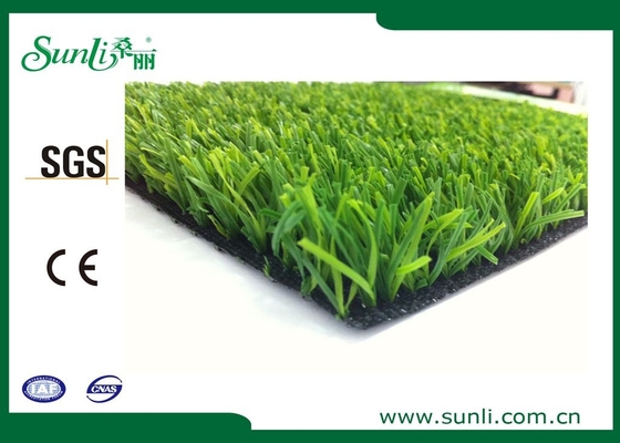 25mm Double Green Garden Artificial Grass For Football / Landscaping