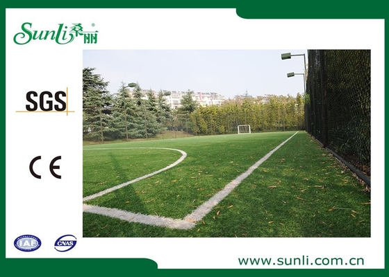 Professional Football Artificial Grass , PE Garden Artificial Turf